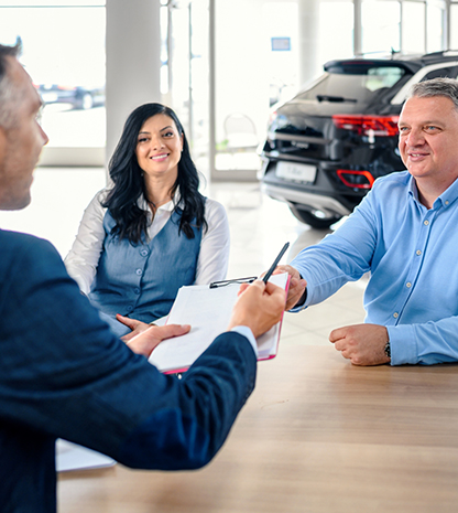 AGWS dealer interacting with customers